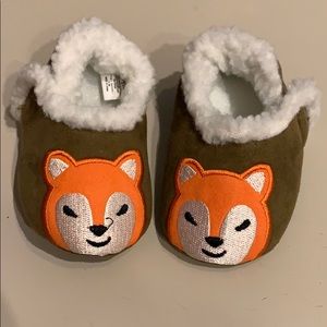 Stepping Stones infant Fox Slippers